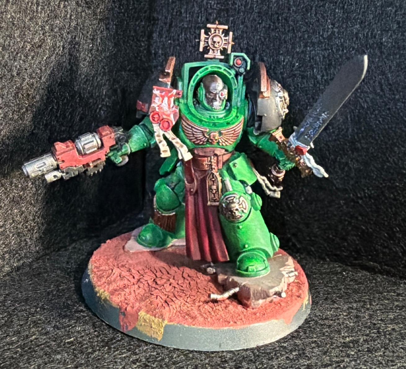 Captain in Terminator Armour