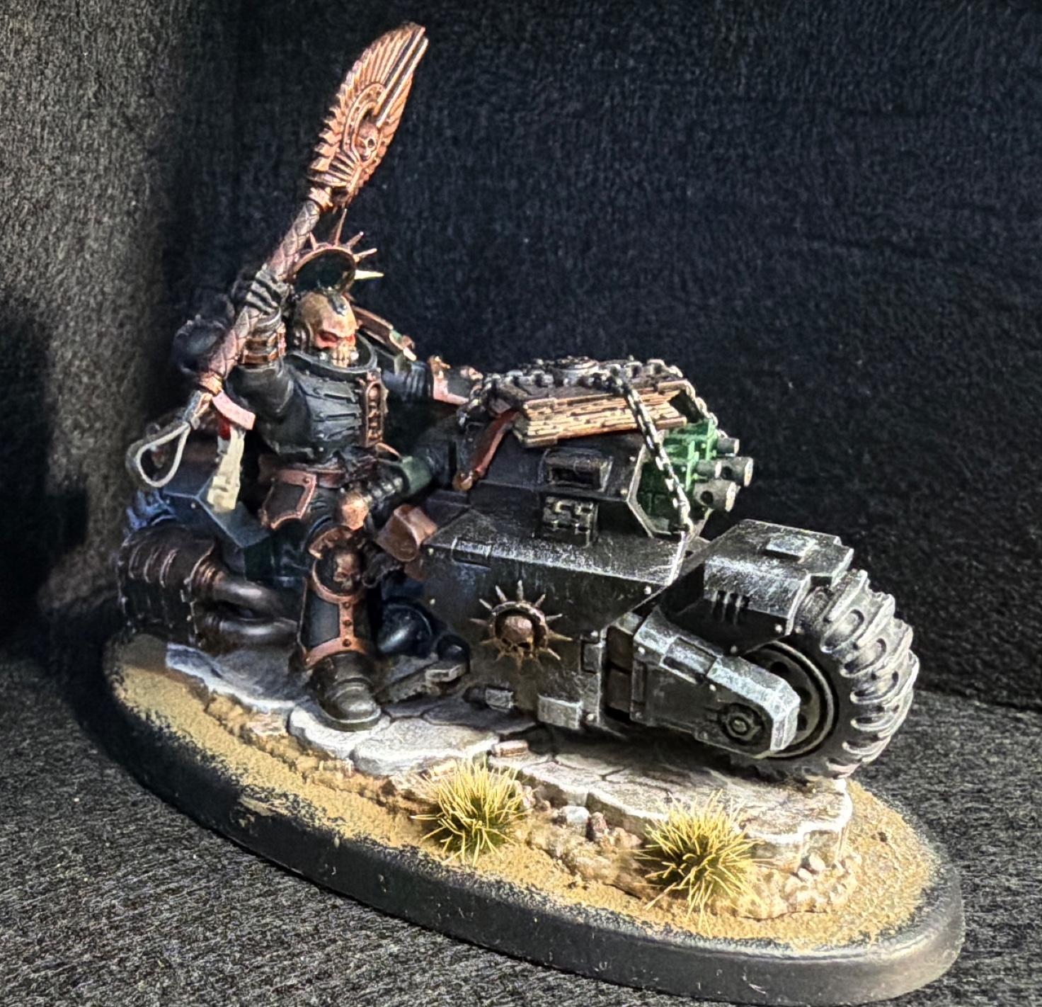 Chaplain on Bike